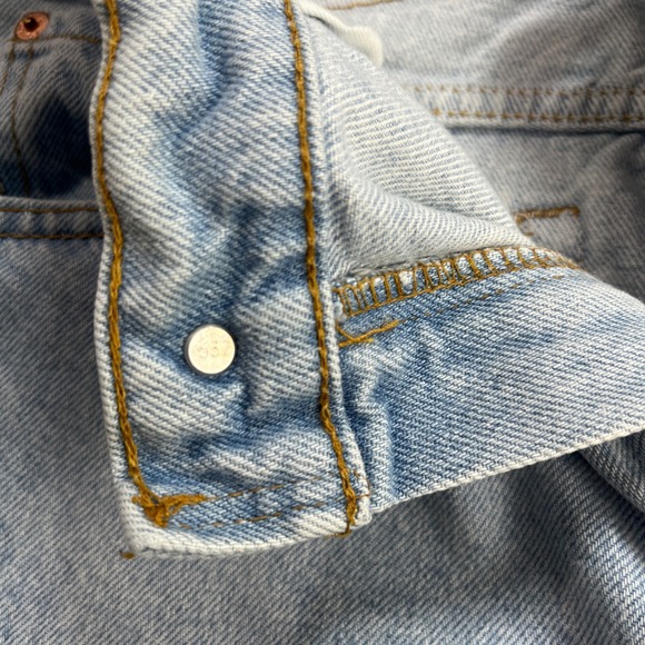 Vintage 90's Levi's 17550 Jeans Women's Light Wash Made in USA 11M 29x27.5 Read - Picture 12 of 16